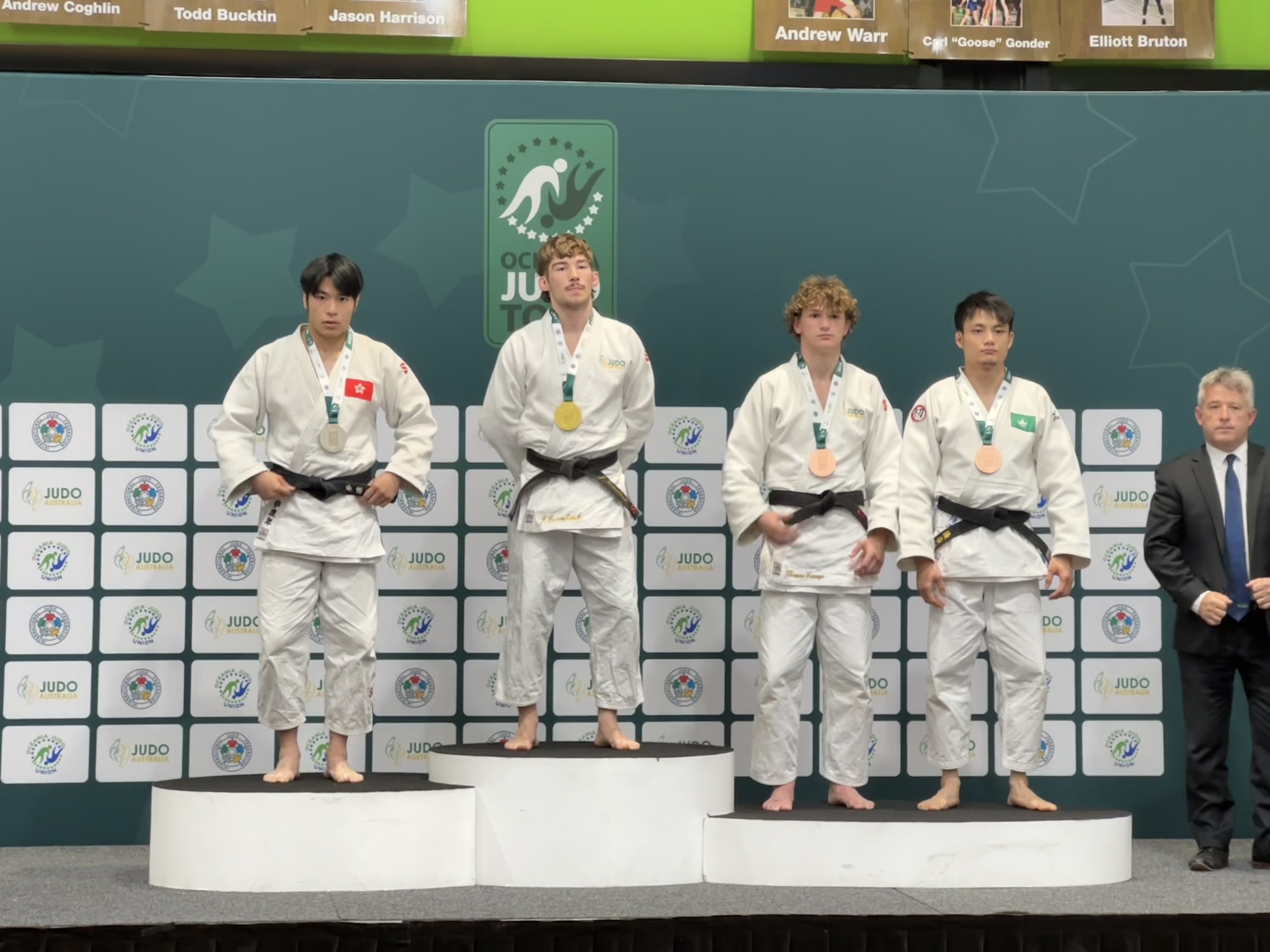 澳門運動員大洋洲柔道公開賽勇奪銅牌
