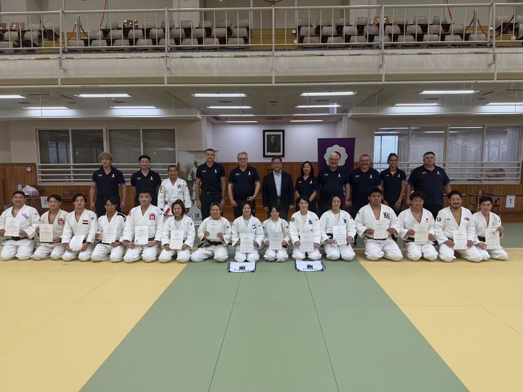 澳門柔道教練考獲國際柔道教練本科學位證書